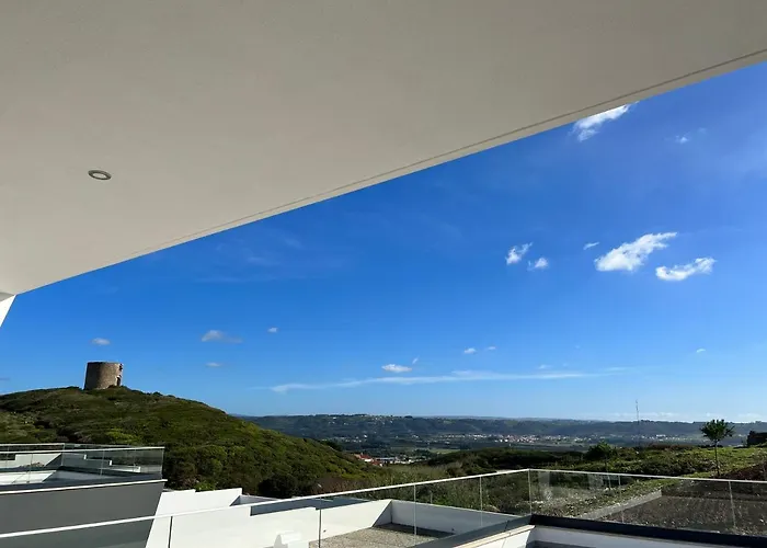 Luxury With Heated Pool & Panoramic Ocean & Valley Views São Martinho do Porto