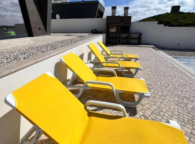 Villa Luxury With Heated Pool & Panoramic Ocean & Valley Views São Martinho do Porto