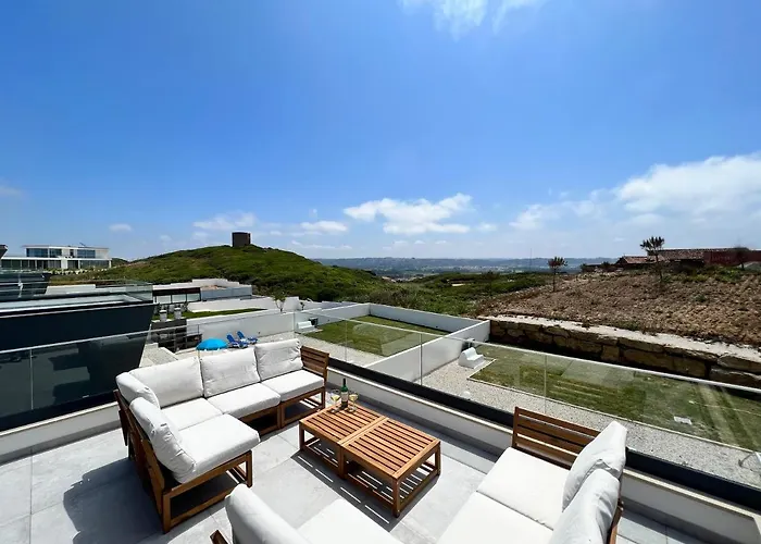 Villa Luxury With Heated Pool & Panoramic Ocean & Valley Views São Martinho do Porto